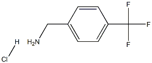 4-(TRIFLUOROMETHYL)BENZYLAMINE HYDROCHLORIDE Struktur