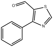 4-苯基-5-噻唑甲醛, 206556-00-5, 結(jié)構(gòu)式