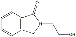 2-(2-HYDROXYETHYL)ISOINDOLIN-1-ONE Struktur