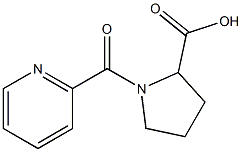 1-(PYRIDIN-2-YLCARBONYL)PYRROLIDINE-2-CARBOXYLIC ACID Struktur