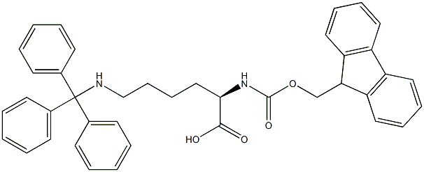 FMOC-D-LYS(TRT)-OH, 1272755-60-8, 結(jié)構(gòu)式