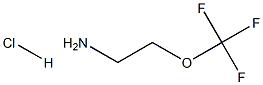 2-(TRIFLUOROMETHOXY)ETHYLAMINE, HYDROCHLORIDE Structure