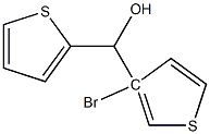 3-BROMO-2-THIENYL-(3-THIENYL)METHANOL Struktur