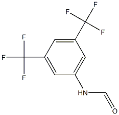 N-(3,5-BIS-TRIFLUOROMETHYL-PHENYL)-FORMAMIDE Struktur