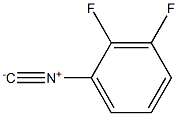 2,3-DIFLUORO-PHENYLISOCYANIDE Struktur