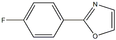 2-(4-FLUOROPHENYL)OXAZOLE Struktur