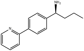 (1S)-1-(4-(2-PYRIDYL)PHENYL)BUTYLAMINE Struktur