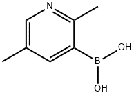 2,5-DIMETHYLPYRIDINE-3-BORONIC ACID Struktur