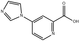 4-(1H-IMIDAZOL-1-YL)PYRIDINE-2-CARBOXYLIC ACID Struktur