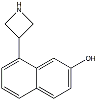 8-AZETIDIN-3-YL-NAPHTHALEN-2-OL Struktur