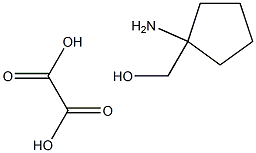 (1-AMINOCYCLOPENTYL)METHANOL OXALATE Struktur