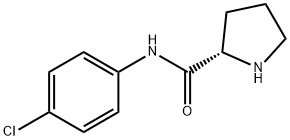 (S)-PYRROLIDINE-2-CARBOXYLIC ACID (4-CHLORO-PHENYL)-AMIDE Struktur