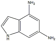 4,6-DIAMINOINDOLE Struktur