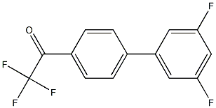 4'-(3,5-DIFLUOROPHENYL)-2,2,2-TRIFLUOROACETOPHENONE Struktur