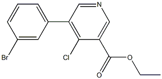 5-(3-BROMOPHENYL)-4-CHLORONICOTINIC ACID ETHYL ESTER