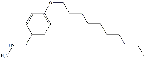 4-DECYLOXY-BENZYL-HYDRAZINE Struktur