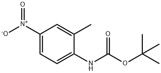 N-BOC-2-METHYL-4-NITROANILINE Struktur