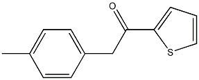 2-(4-METHYLPHENYL)-1-(2-THIENYL)ETHAN-1-ONE Struktur