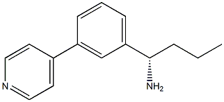 (1S)-1-(3-(4-PYRIDYL)PHENYL)BUTYLAMINE Struktur