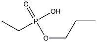 PROPYL HYDROGEN ETHYLPHOSPHONATE Struktur