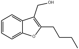 (2-BUTYL-1-BENZOFURAN-3-YL)METHANOL, 926237-40-3, 結(jié)構(gòu)式