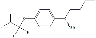 (1S)-1-[4-(1,1,2,2-TETRAFLUOROETHOXY)PHENYL]PENTYLAMINE Struktur