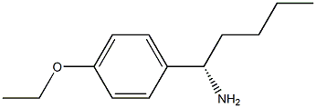 (1S)-1-(4-ETHOXYPHENYL)PENTYLAMINE Struktur