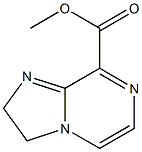 3H-IMIDAZO[1,2-A]PYRAZINE-8-CARBOXYLIC ACID METHYL ESTER Struktur