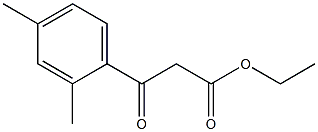 ETHYL (2,4-DIMETHYLBENZOYL)ACETATE Struktur