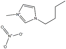 1-BUTYL-3-METHYLIMIDAZOLIUM NITRATE Struktur