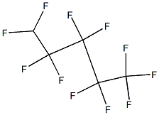 1H-PERFLUOROPENTANE Struktur