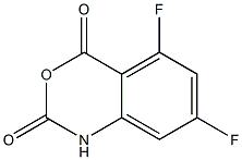 5,7-DIFLUORO-1H-BENZO[D][1,3]OXAZINE-2,4-DIONE Struktur