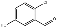 2-CHLORO-5-HYDROXYBENZALDEHYDE Struktur