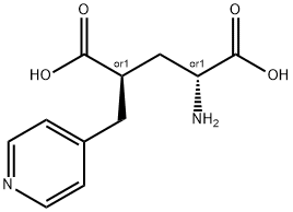 (2S,4S)-2-AMINO-4-PYRIDIN-4-YLMETHYL-PENTANEDIOIC ACID Struktur