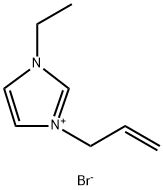 1-ALLYL-3-ETHYLIMIDAZOLIUM BROMIDE Struktur