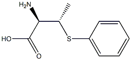 (2R,3S)-2-AMINO-3-(PHENYLTHIO)BUTANOIC ACID Struktur