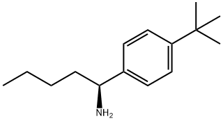 (1S)-1-[4-(TERT-BUTYL)PHENYL]PENTYLAMINE Struktur