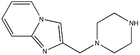 2-(PIPERAZIN-1-YLMETHYL)IMIDAZO[1,2-A]PYRIDINE Struktur