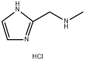 (1H-IMIDAZOL-2-YLMETHYL)-METHYL-AMINE 2HCL Struktur