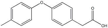 2-(4-(P-TOLYLOXY)PHENYL)ACETIC ACID Struktur