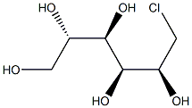 6-CHLORO-6-DEOXY-D-GLUCITOL Structure