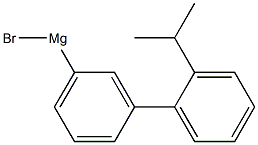 3-(2-ISOPROPYLPHENYL)PHENYLMAGNESIUM BROMIDE Struktur