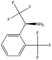 (1S)-2,2,2-TRIFLUORO-1-[2-(TRIFLUOROMETHYL)PHENYL]ETHYLAMINE Struktur