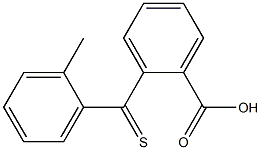 2-(2-METHYLTHIOBENZOYL)BENZOIC ACID Struktur