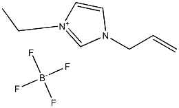 1-ALLYL-3-ETHYLIMIDAZOLIUM TETRAFLUOROBORATE Struktur