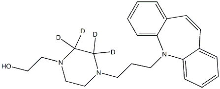 OPIPRAMOL-D4 Struktur