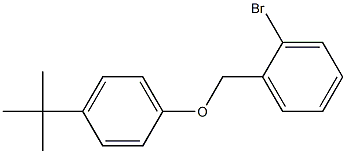 2-BROMOBENZYL-(4-TERT-BUTYLPHENYL)ETHER Struktur