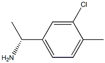 (1R)-1-(3-CHLORO-4-METHYLPHENYL)ETHYLAMINE Struktur