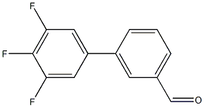 3-(3,4,5-TRIFLUOROPHENYL)BENZALDEHYDE Struktur