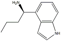 (1R)-1-INDOL-4-YLBUTYLAMINE Struktur